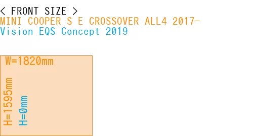 #MINI COOPER S E CROSSOVER ALL4 2017- + Vision EQS Concept 2019